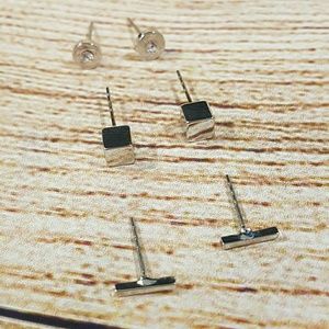 Kate Morgan Jewelry - 💎BOGO NWT Set of 3 Geometric Stud Earrings Kate Morgan Jewelry - 💎BOGO NWT Set of 3 Geometric Stud Earrings